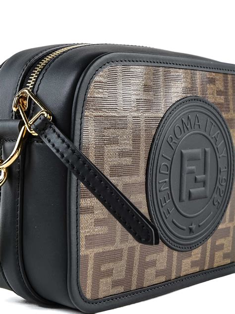 fendi roma camera case|Fendi Roma camera case leather shoulder bag .